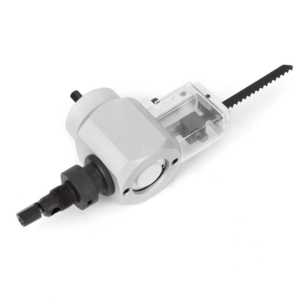 Grignoteuses Tbest, Coupe-métal à Double Tête, Grignoteuse de Tôle, Accessoire de Perceuse, Scie à Bois électrique avec clé