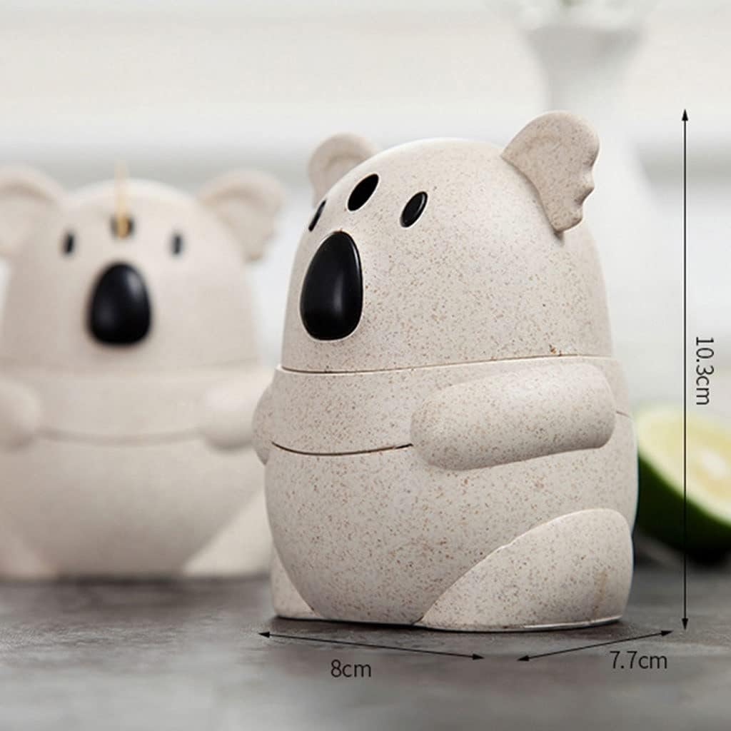 Toothpick Box Automatic Toothpick Holder Toothpick Box Dispenser Bucket Home Bar Table Accessories (Color : A, Size : ONE Size) (A One Size)