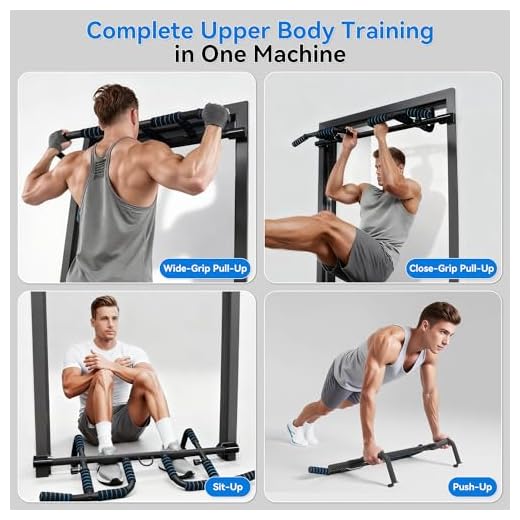 EPHESPORT Pull Up Bar with Resistance Bands
