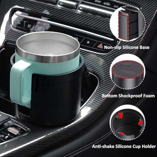 PengGengA Auto Getränkehalterung Auto Getränkehalter Expander Cup Holder Verstellbarer Becherhalter Flaschenhalter für Große Flaschen und Becher