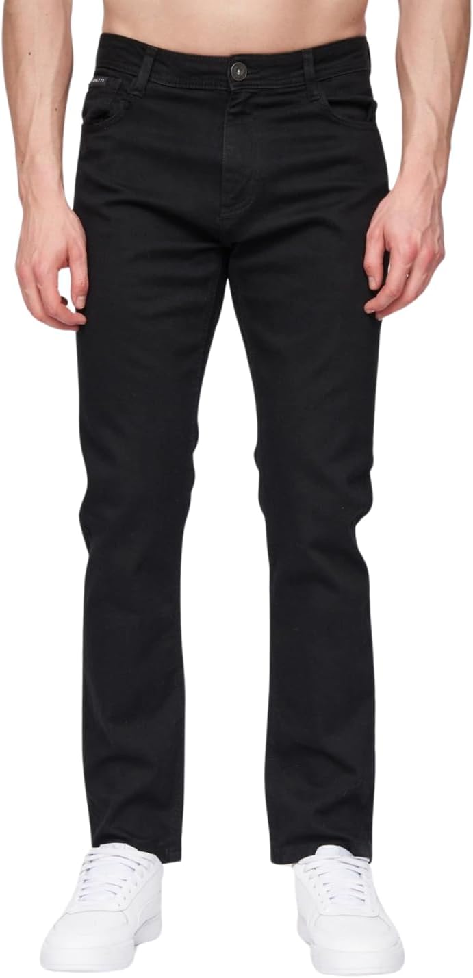 Henleys - Men's 'Craze' Comfort Straight Leg Denim Jeans