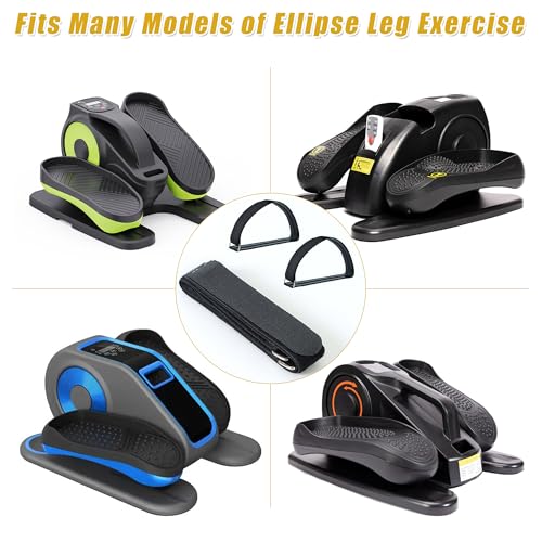 Image of 4Pcs Ellipse Leg Exerciser Pedal Straps Non-Slip for Adults Seniors