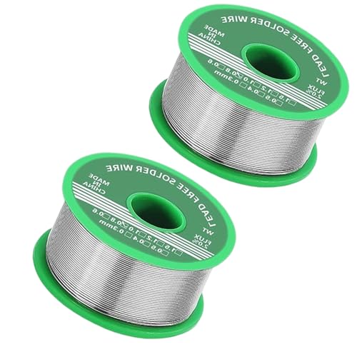 2 Stück Lötzinn, Lötdraht 0.8mm 20g, 2 Stück, Für Reparaturen Elektronischer Geräte, Lötarbeiten An Kabeln Und Spielzeug, Hochwertiges Material, Reparatur Von Haushaltsgeräte