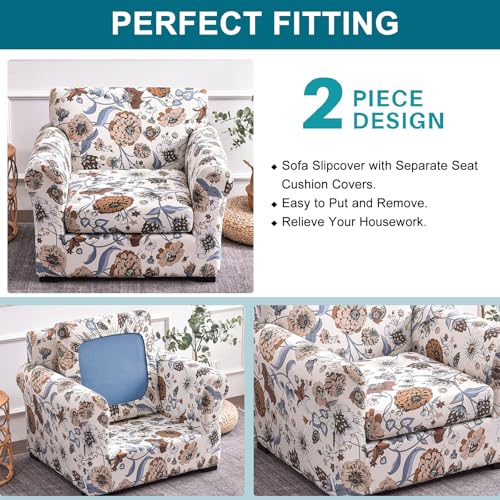 KRFOONN-2-Piece-Chair-Covers-Printed-Sofa-Covers-Couch-Covers-Washable-Armchair-Sofa-Couch-Slipcover-Furniture-Protector-with-Elastic-Bottom-for-Living-Room-Armchair-11-Small KRFOONN 2 Piece Chair Covers Printed Sofa Covers Couch Covers Washable Armchair Sofa Couch Slipcover Furniture Protector with Elastic Bottom for Living Room Armchair 11 Small