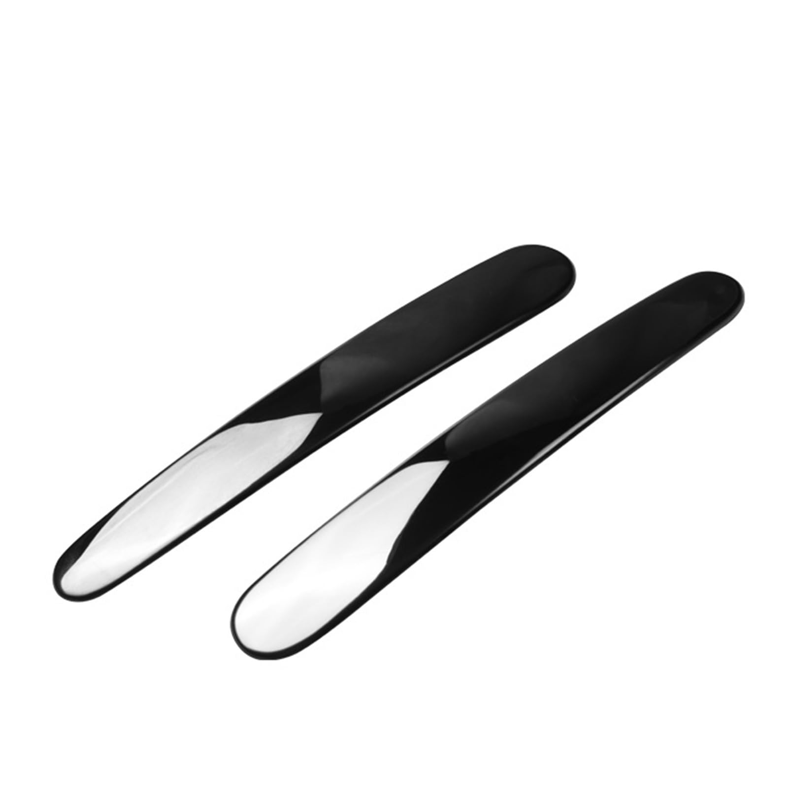 Bqwyedpl Handle Black Stainless Steel Car Outer Door Handle Stickers Accessories Fit For Smart 453 Fortwo Anti-Scratch Car Door Latch Handle(Handle Black)