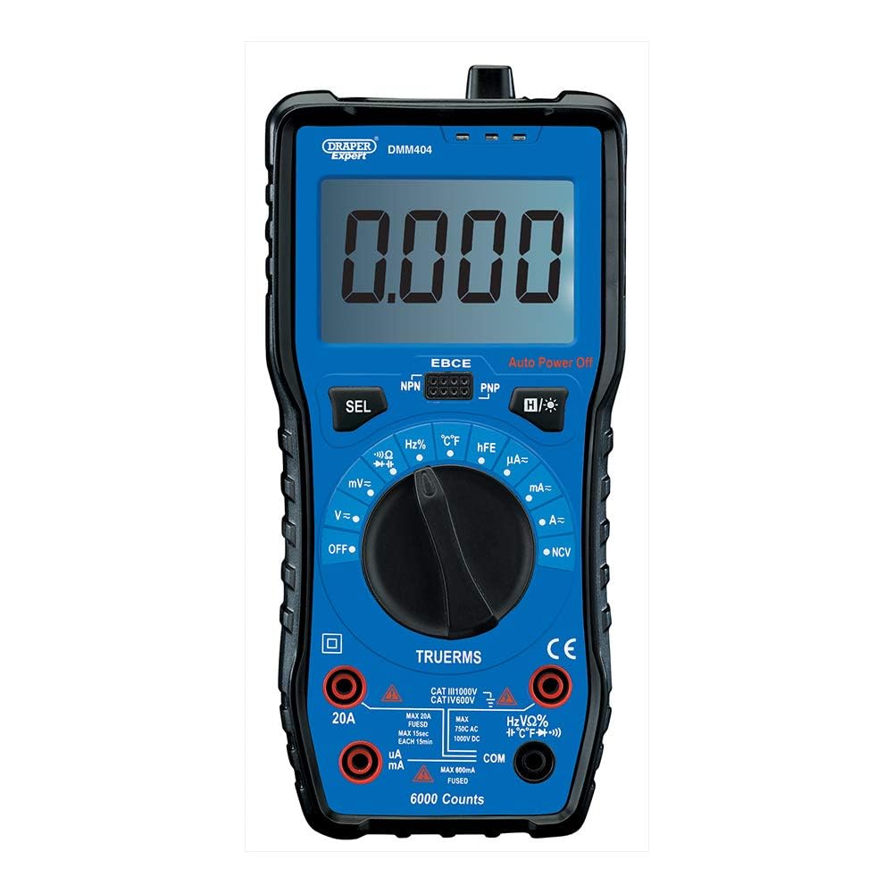 Draper 92433 Digital-Multimeter (automatische und manuelle Rangierung)