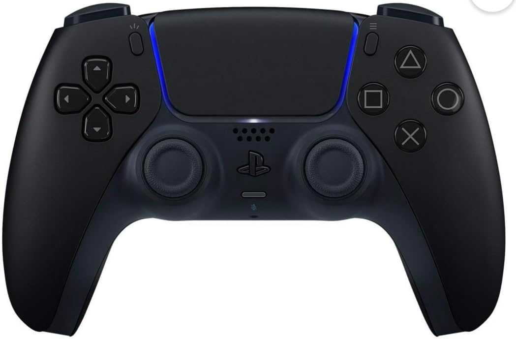 Sony Official Playstation 5 Dualsense Wireless Controller - Midnight Black (PS5) (PS5)