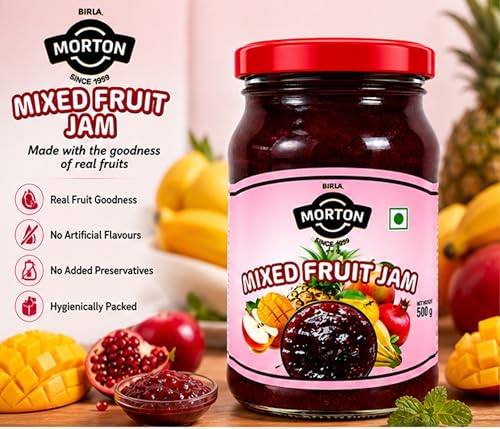 Image of Morton By Birla Mixed Fruit Jam 500 Gm Pack of 2