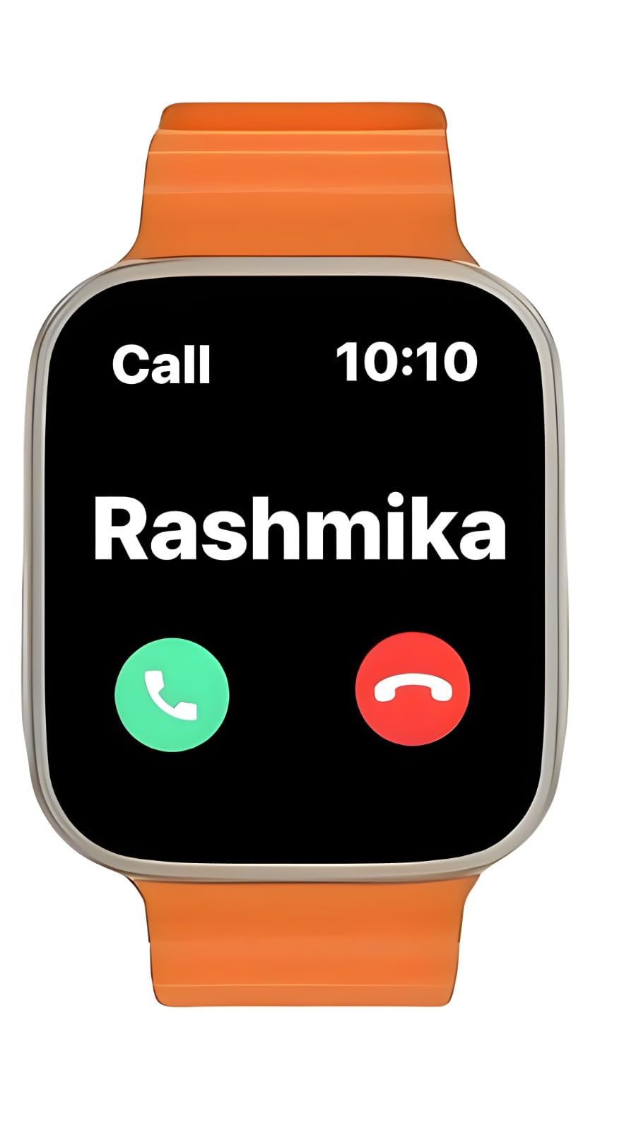 T800 Ultra Smartwatch – Fitness Watch Single Touch Interface | Water Resistant | Multiple Workout Modes | Quick Charge Sports Smart Watch for Men (Orange)