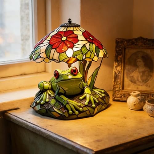Lampe de table vintage design grenouille avec éclairage LED doux - 3