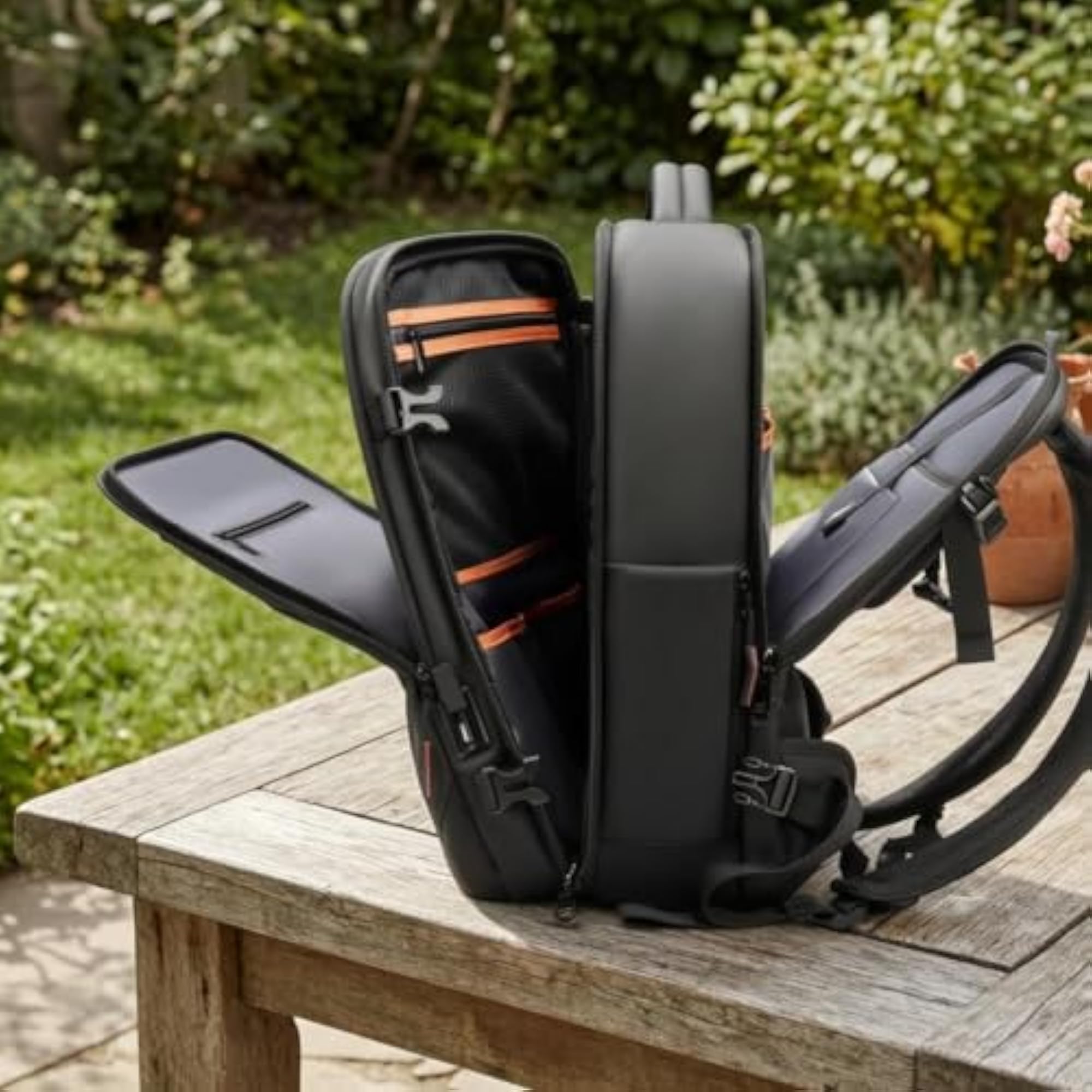 Water-Resistant Laptop Backpack with Large Capacity
