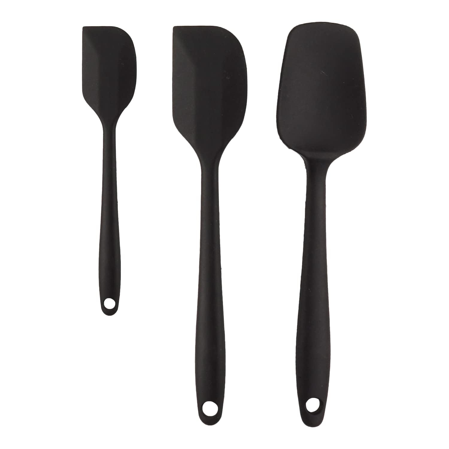 Frenchware Set of 3 Non-Stick Silicone Spatula for Cooking, Baking & Mixing