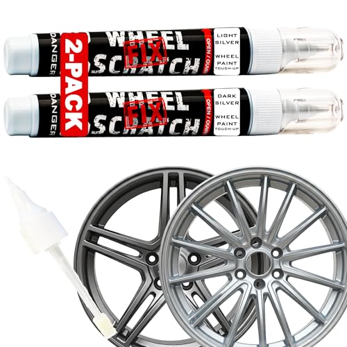 Wheel Scratch Fix 2-Pack Silver Pens