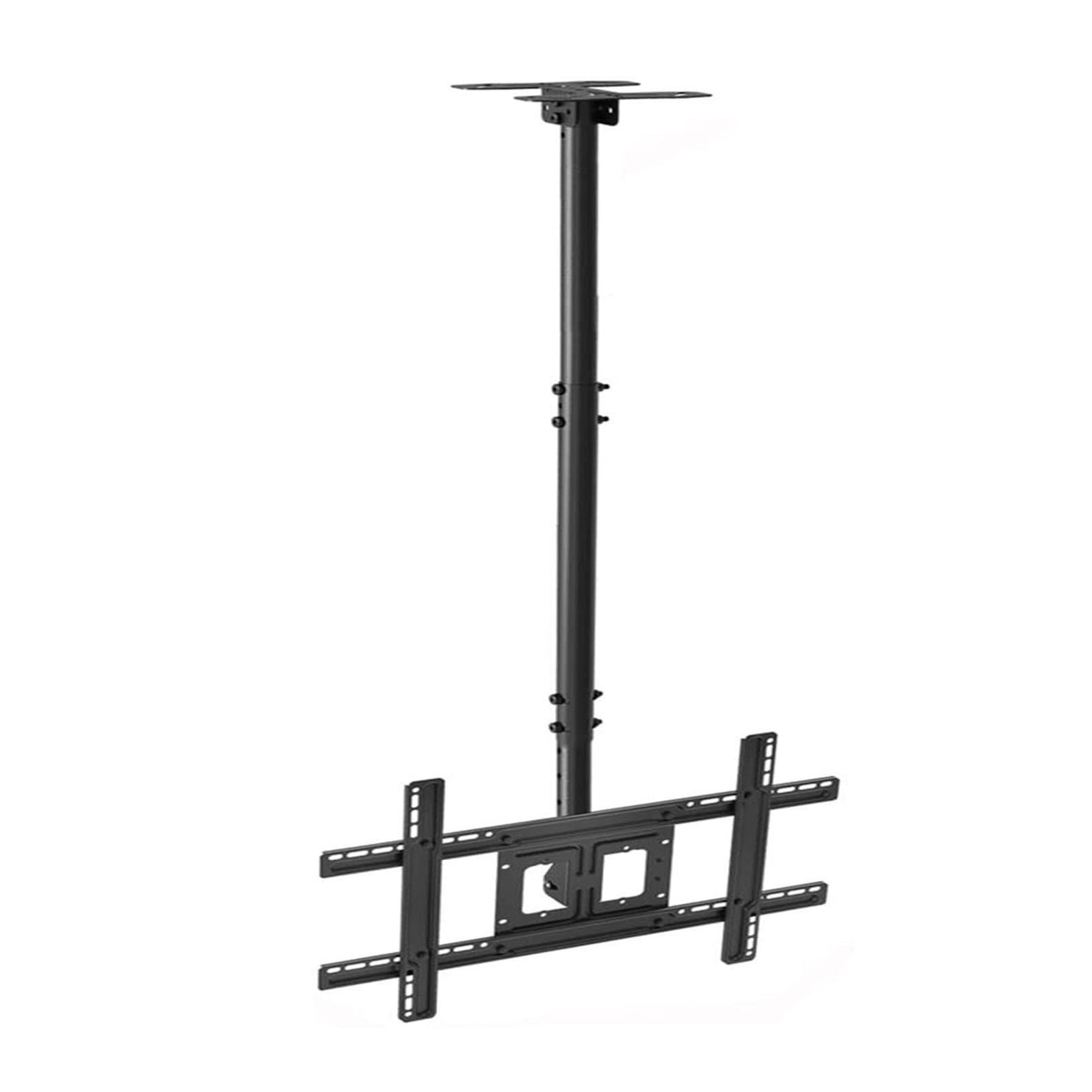 SGKOMN TV Bracket Adjustable Ceiling TV Mount - 360° Rotation Tilt TV Bracket, Tv Wall Mount, Support Adapts to Most LCD Monitors from 32 to 55 Inches, with Loading 110Lbs TV Stand