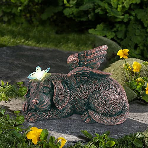 Dog-Memorial-GiftsPuppy-Angel-Garden-Solar-Light-Dog-Memorial-Stone-for-pet-Memorial-Gifts-and-pet-Loss-Gifts-Ideal-Gifts-for-Mothers-Day