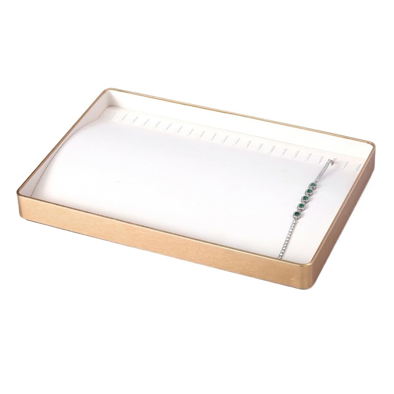 Jewellery Organiser Necklace Bracelet Counter Pieces Home Storage Tray