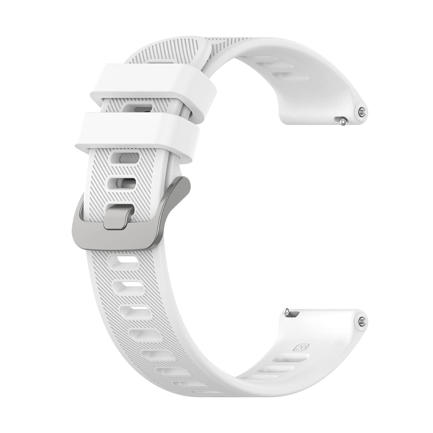 Wownadu 20mm Watch Strap Compatible for Garmin Forerunner 55/245 /165/645 - Image 2