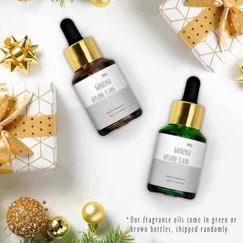 Image of MitFlor Gardenia & Ylang Ylang Diffuser Essential Oil, 30ml Fragrance Oil | Fragrance Oil for Diffuser, Candle, Soap Making, Undiluted & Premium