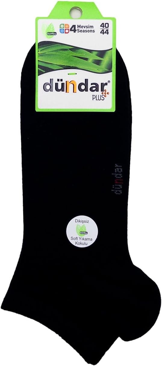 Ankle Socks 2-Pack Men's Seamless Soft Scented Summer Socks Black Comfortable comfortable Size 41-45 - Black, 41-45