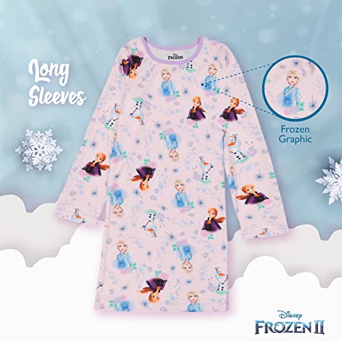 Disney Girls' Frozen 2 3-Pack Nightgown, Frozen Magic 2, 6 #TOP4