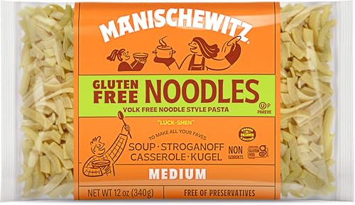 Manischewitz Gluten Free Wide Egg Noodles, 12 oz
