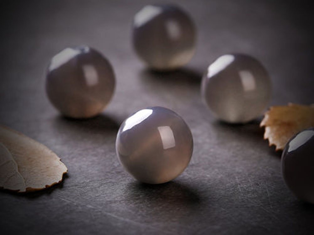 Amazon.co.jp: [EasternStar] 7A グレー アゲート パワーストーン Grey