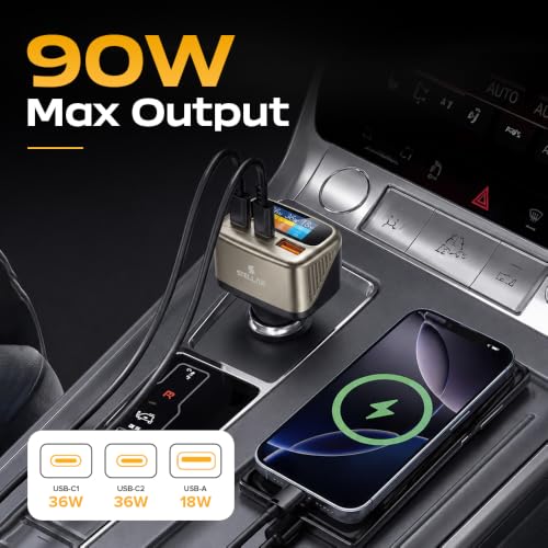 Image of Stellar Drive XC-11 Prime 90W Car Charger