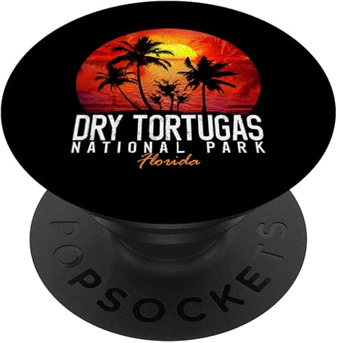 Dry Tortugas National Park Palmera Natación Scuba FL PopSockets Swappable PopGrip