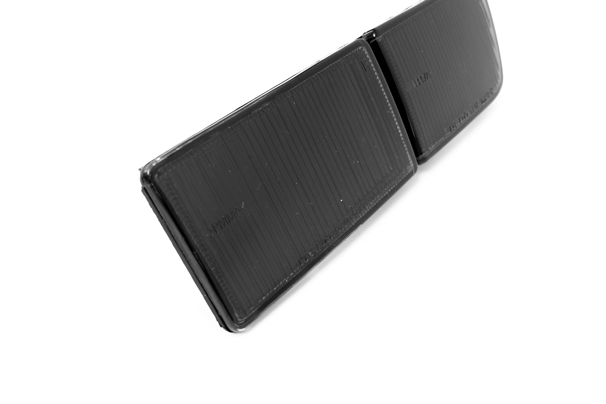 Freccia anteriore arancione + lenti lunghe nero set sinistra + destra senza registrazione