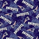 NFL Flannel New England Patriots Fabric Traditions NFL 100% Cotton