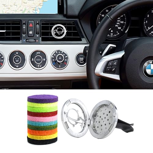 Image of 30mm Diffuser Vent Clip Aromatherapy Essential Oil Car Air Freshener Scents (Solar System)
