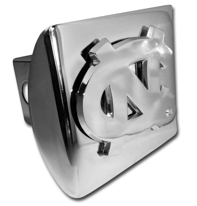 University of North Carolina Chrome Hitch Cover