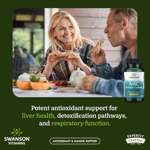 Swanson NAC 600mg Vegan Capsules