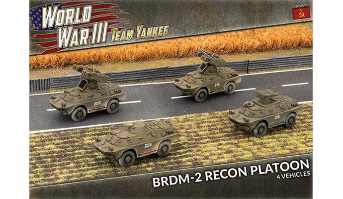 WWIII Team Yankee: Soviet BRDM-2 Recon Platoon (TSBX24)