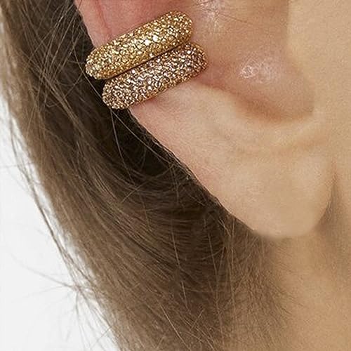 Image of Ear Cuff Set Non Piercing Stackable Clip On Earrings