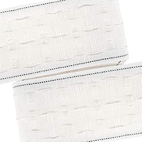 Curtain Tape | White 75mm 3 Inch Header Tape 5 metres Cover
