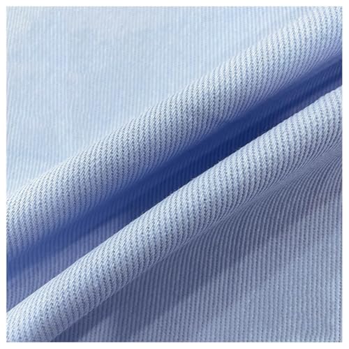 Tela De Mezclilla Lavada De Algodón Puro Pantalones De Costura De Sección Delgada Chaqueta Camisa Delantal Ropa Verano Diy Tela De Sección Delgada Para Coser Ropa(Blue,1.5X5M/4.92X16.4ft)