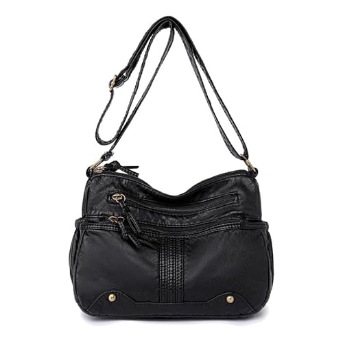Borsa tracolla Piccola Sacchetto da Donna Borse a mano Crossbody pelle Sintetica Bauletto a spalla Moda Satchel per Donne Madre Borsetta