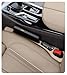 Yicplu Car Seat Gap Filler, 2-Pack No Drop Seat Guard Universal Fit Car Seat Gap Plug Anti-Drop with Storage, Fill The Gap Between Seat and Console, Auto Accessories for SUV Truck Sedan (Cream)