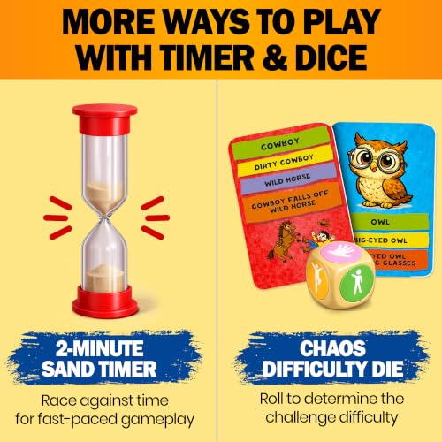 Charades Games for Kids 8-12 and Adults - Family Board Game for Kids 6-8 by Quokka - Used condition - Image 5