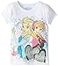 Disney Little Girls' Frozen Anna and Elsa T-Shirt