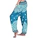 Produktbild Frauen Hippie Thai Hose Frauen-Harem-Hosen der Frauen lose Sport Yoga Pants Boho Retro gemusterte Strahl Laterne Tanzhose Perfekt für Hippie Festival Lounge Beach Wear