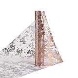 Mantel de alta calidad: el mantel no tejido es ligero y tiene un aspecto delicado, con bonitos colores. El material es resistente al desgaste y respetuoso con el medio ambiente, resistente al desgarro y reutilizable.