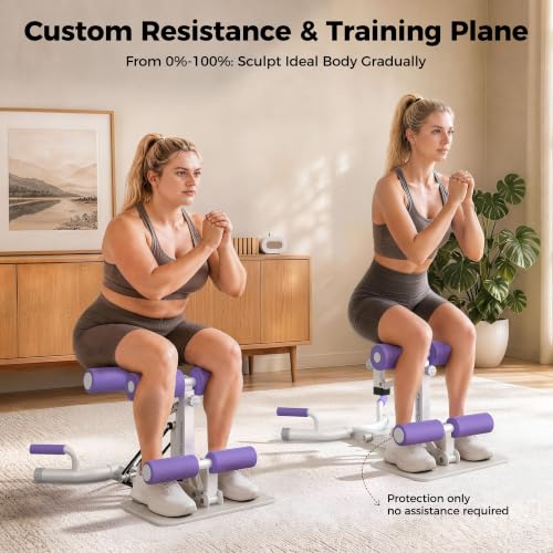Professional Deep Squat Exercise Machine, Adjustable Glutes Trainer for Home Gym, Fitness Equipment for Lower Body Workouts - image 6