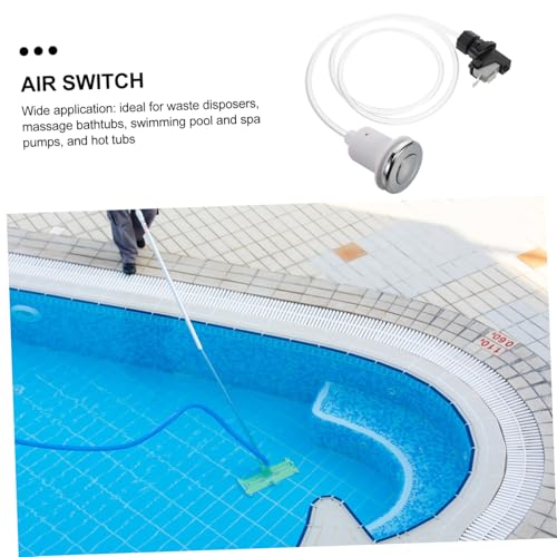 Interruptor neumático ULTECHNOVO con pulsador de aire para control de encendido en spas y baños 8