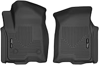 Husky Liners Weatherbeater Floor Mats for 2019-2026 Chevy Silverado & GMC Sierra 1500/2500/3500 Crew/Double Cab Front Row Black