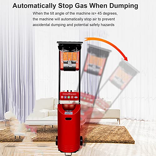 Instant Verwarming Patio Propaan Heater, Outdoor Aardgas Heaters, Draagbare Outdoor Heat Lamp voor Dek, Achtertuin… - Image 5