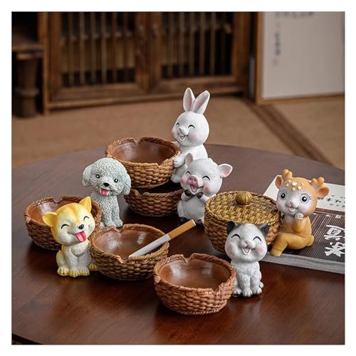 Cendrier mignon de table pour stopper la dispersion des cendres - 5