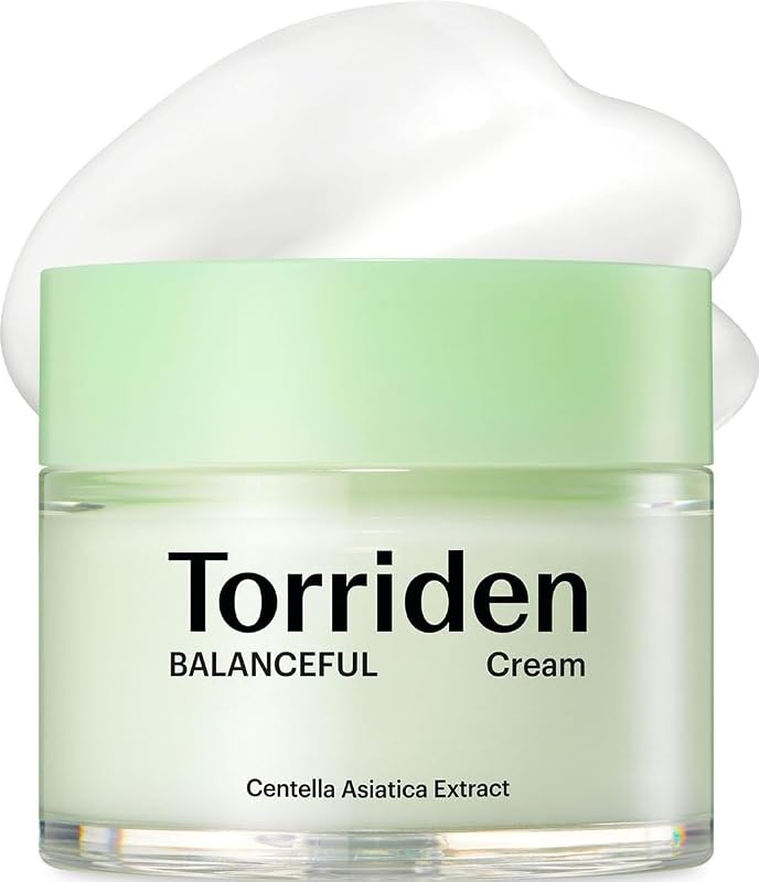 Torriden BALANCEFUL Creme Facial com Centella Asiatica, Pantenol e Ácido Hialurônico, 80 mL