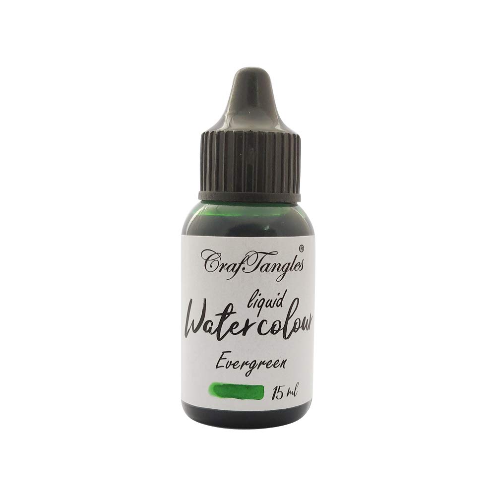 CrafTangles Liquid Watercolor (15 ml) - Evergreen